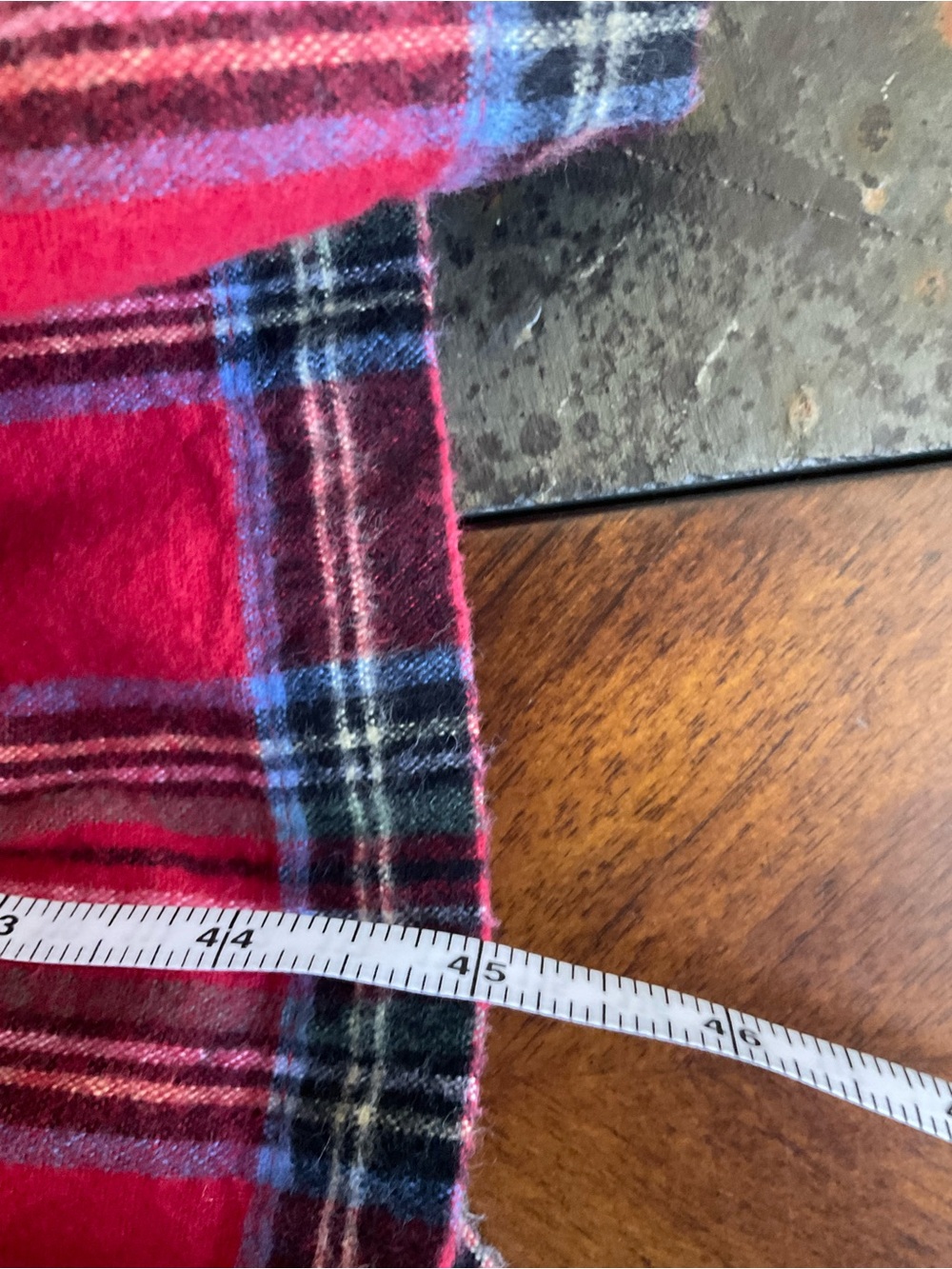 Vermont Country Store Men's Cotton Flannel Robe - Picture 6 of 6